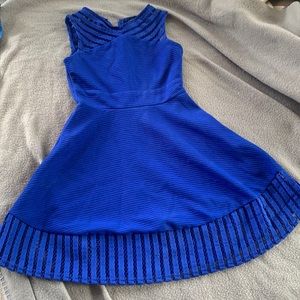 Girls blue dress